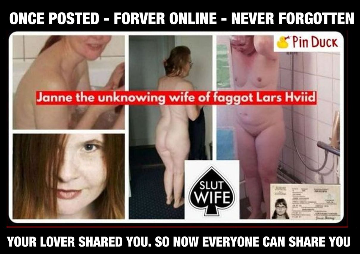 like a wife slut this unaware Janne exposed wife