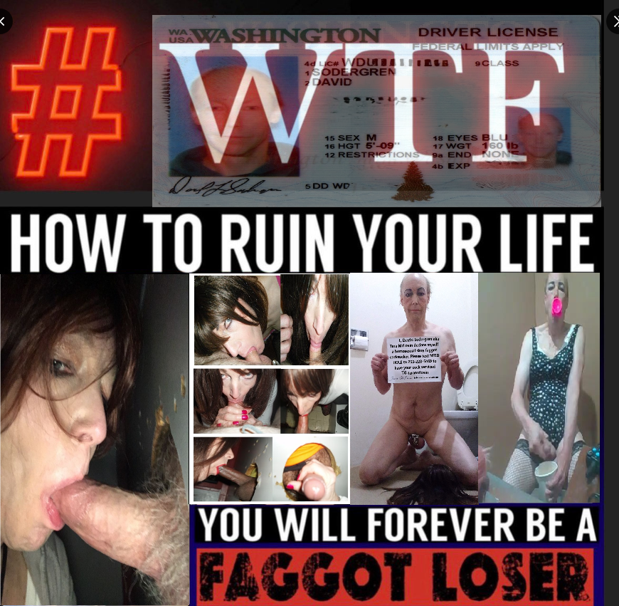 WTF How To Ruin Your Life with David Sodergren faggot loser cocksucker gloryhole hand job anal hole