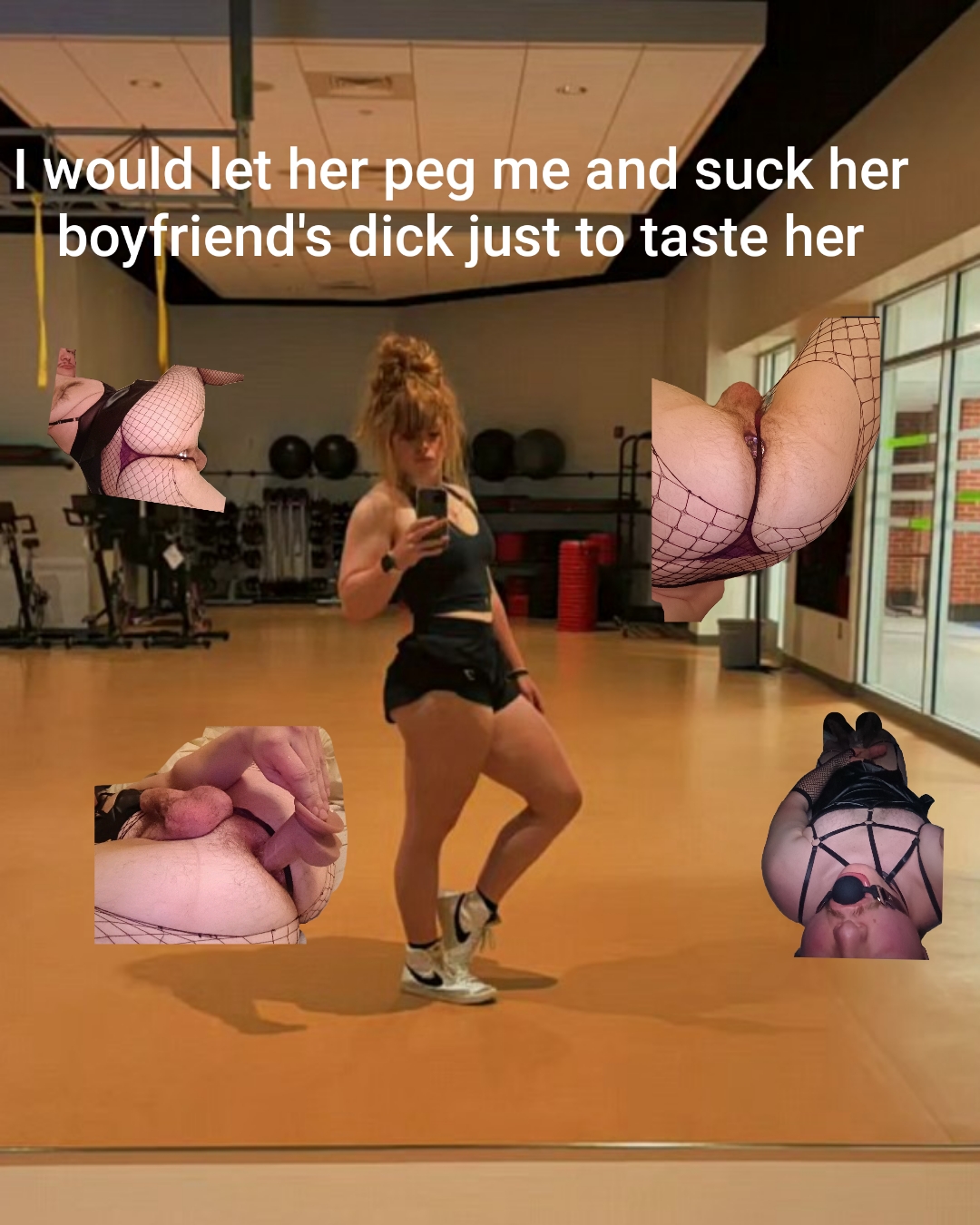 I want to be Emma's good little sissy slut