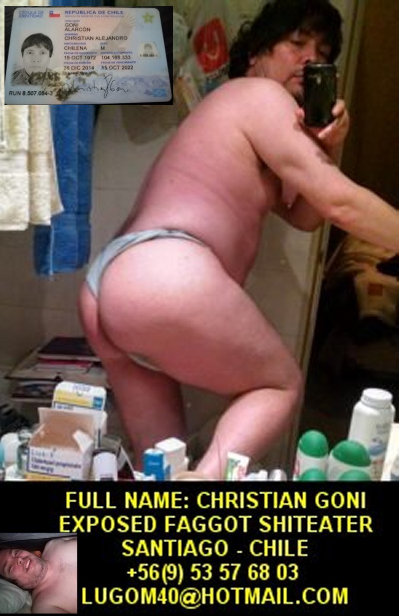 christian goni exposed faggot showing ass and ID
