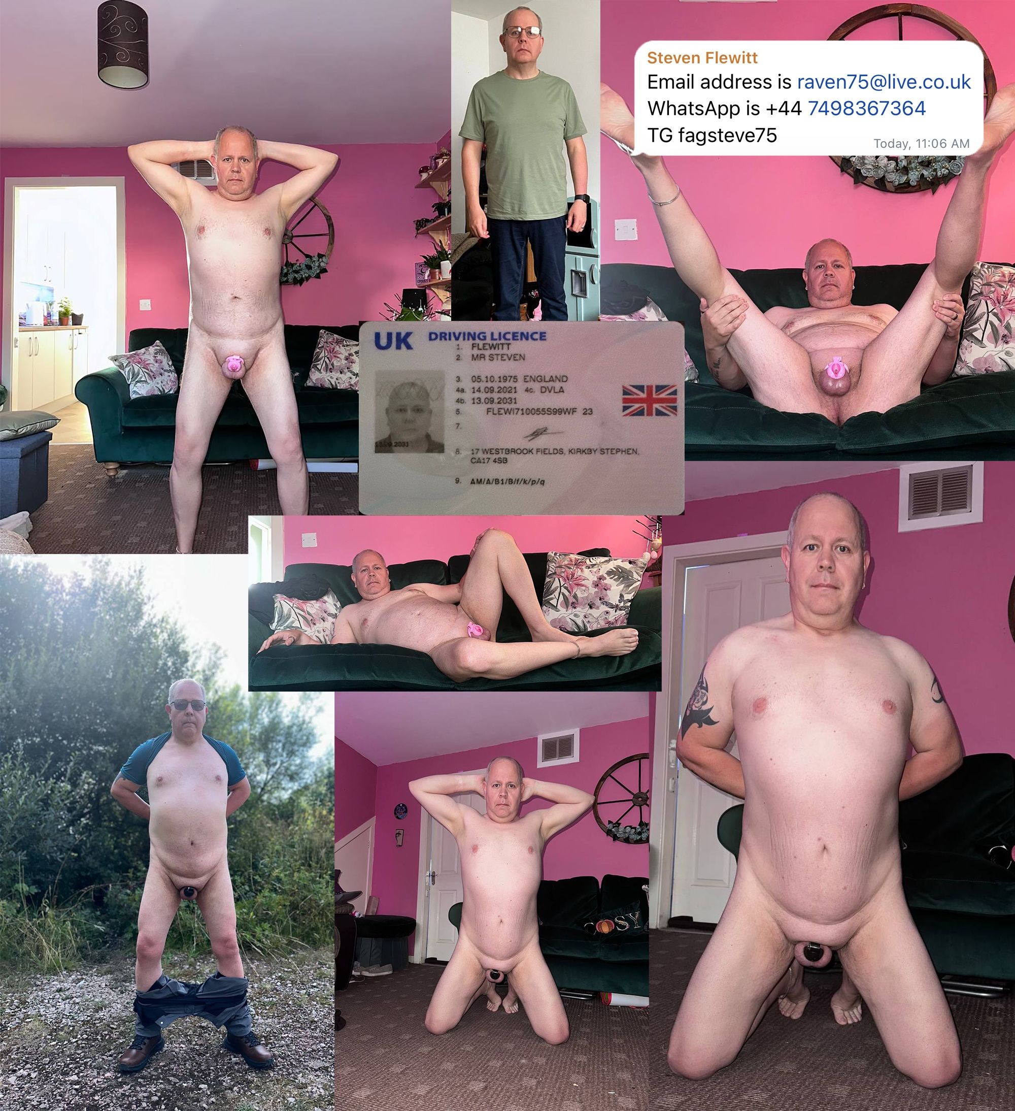 Steven flewitt aka fagsteve75 exposed