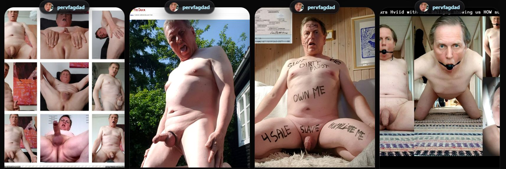 Faggot Lars Hviid exposed on exxxposed