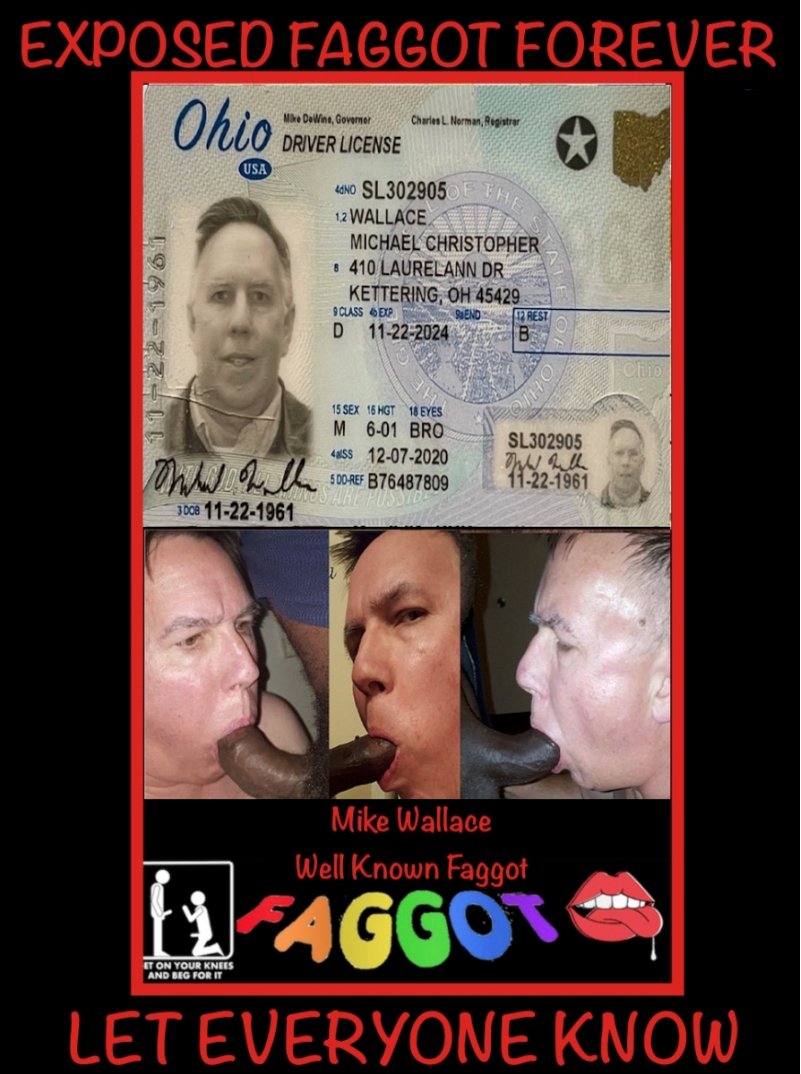 Mike W aka kneel4bbc faggot exposed