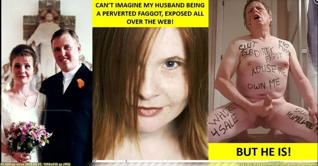 unaware wife Janne and  exposed  fag Lars Hviid 