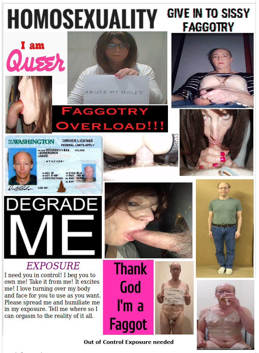 Homosexuality I'm A Queer Out of Control Exposure needed Tara McLovin is David Sodergren cocksucker