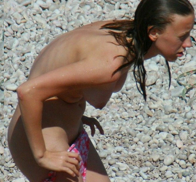 Embarassed Undressing