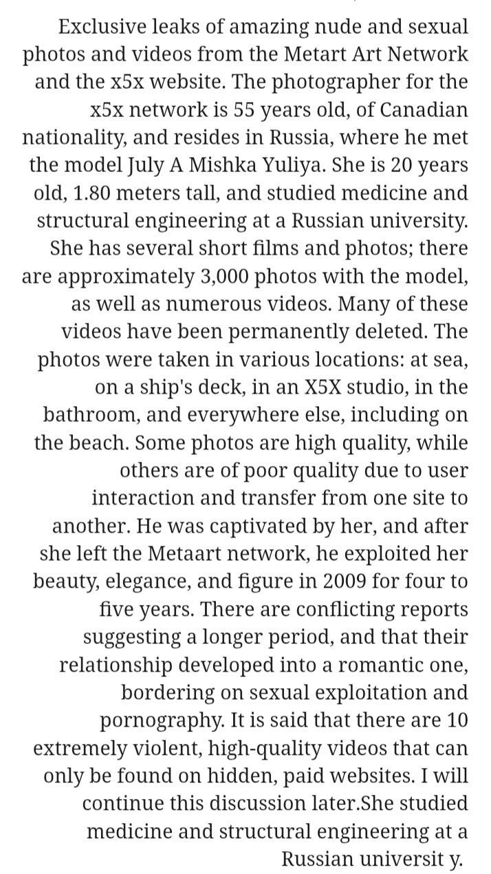 Omar July A Mishka Yuliya. Some information from websites. 