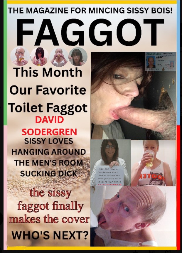 FAGGOT The Magazine For Mincing Bois features David Sodergren this month special TOILET FAGGOT issue