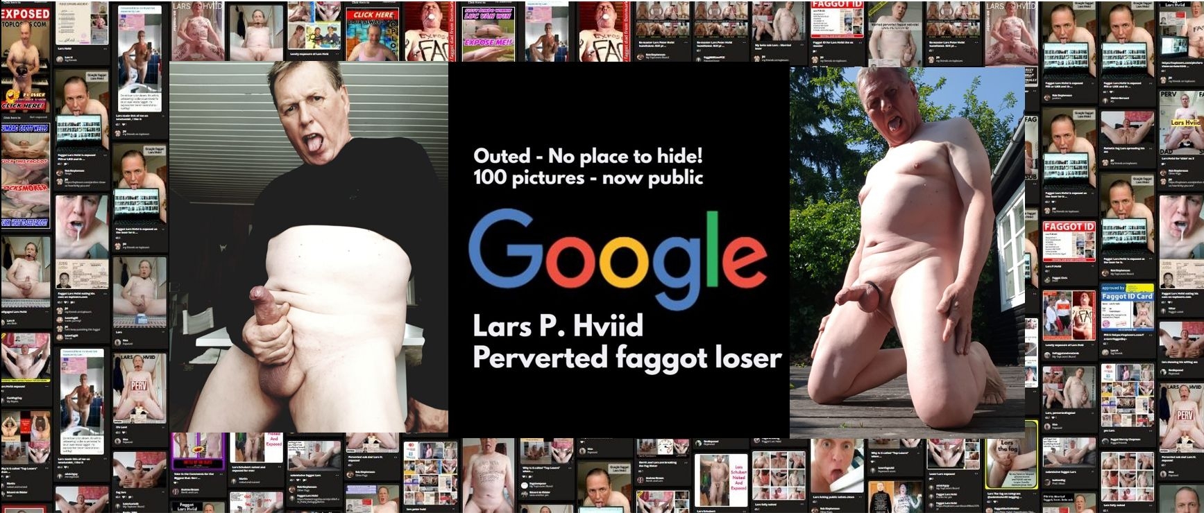 web-fag Lars Hviid exposed everywhere