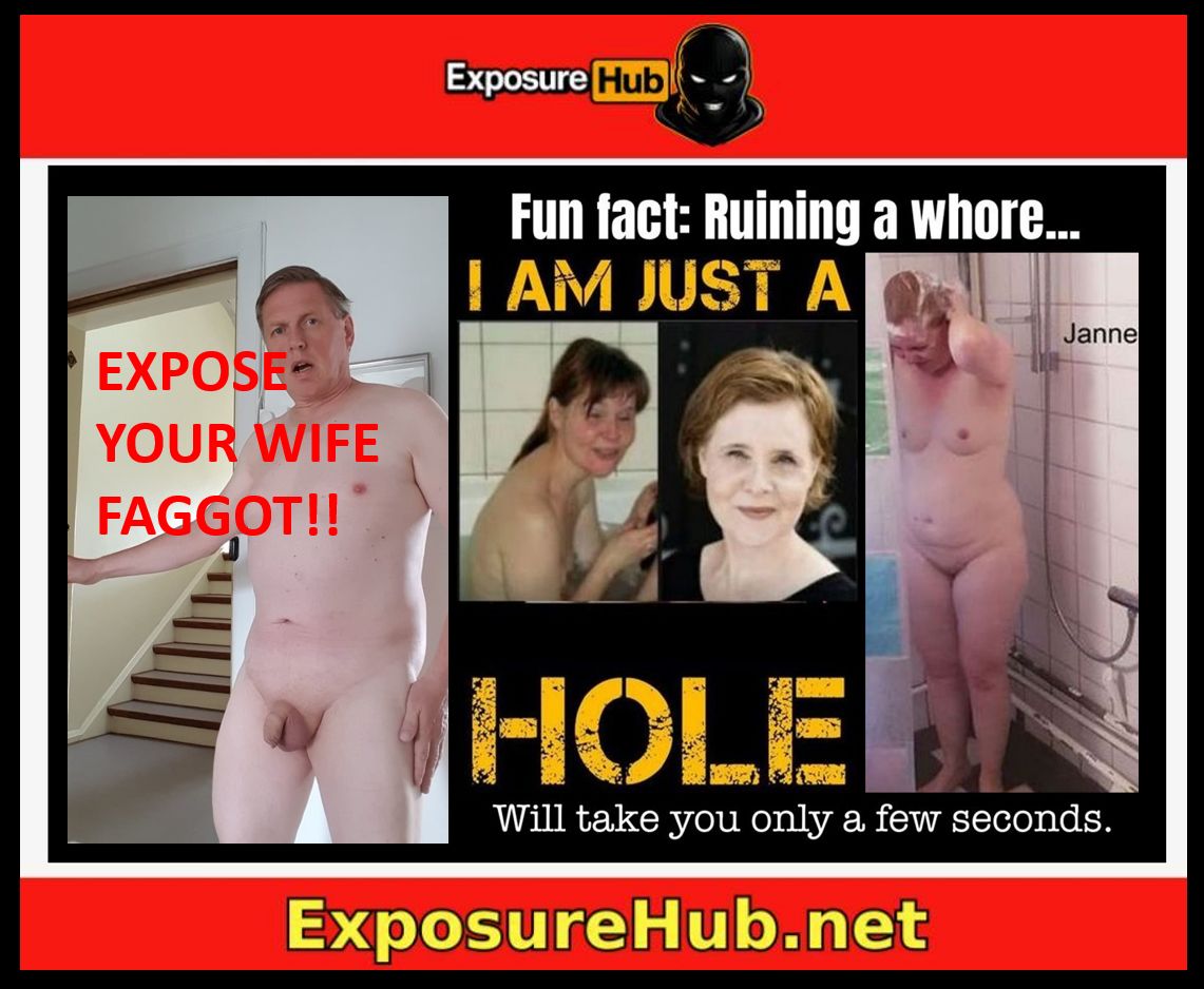 Faggot Lars Hviid and his unaware wife