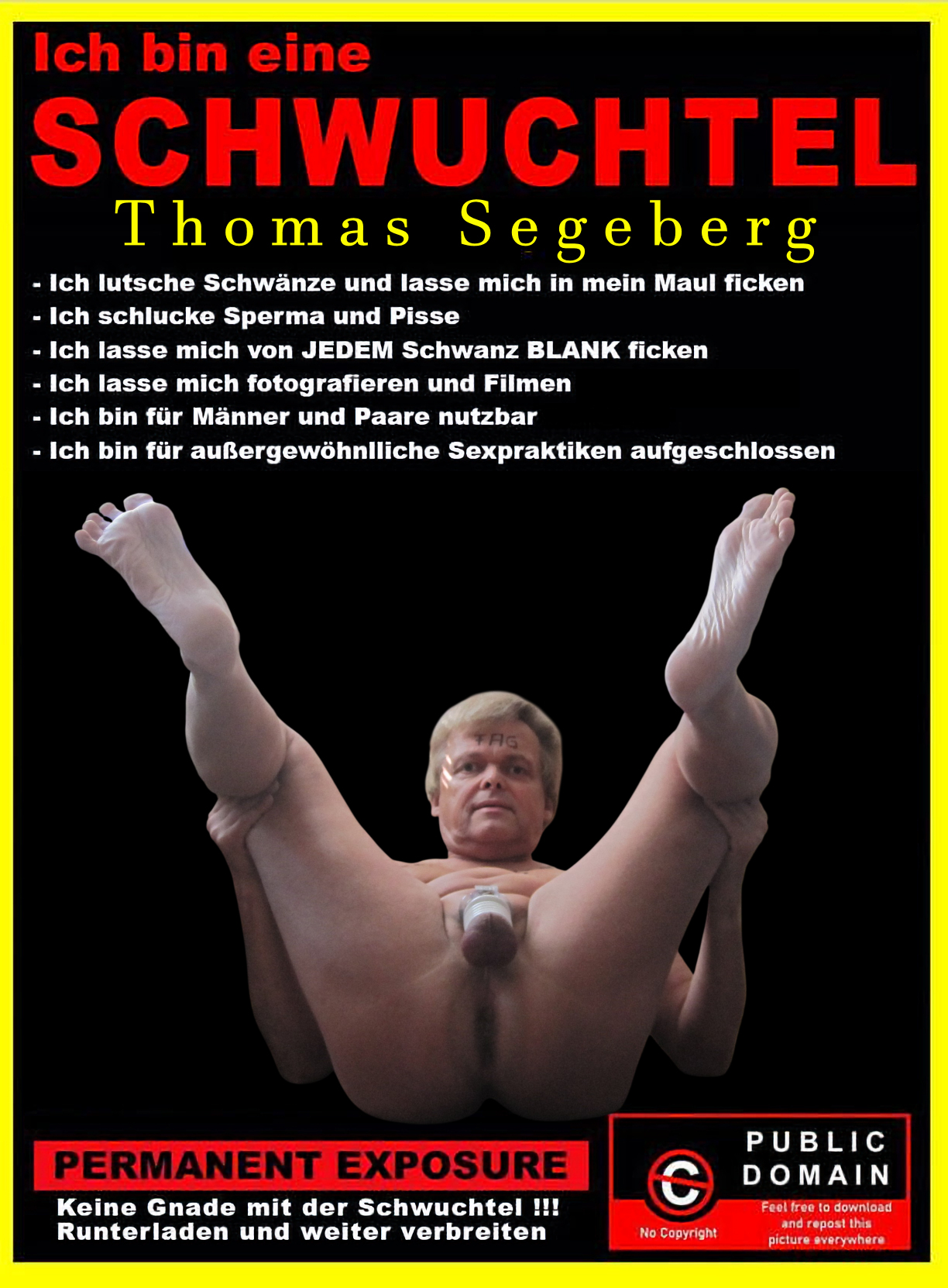 Schwuchtelsau Thomas Segeberg