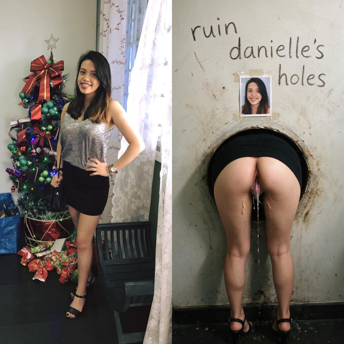 danielle the big titty asian slut