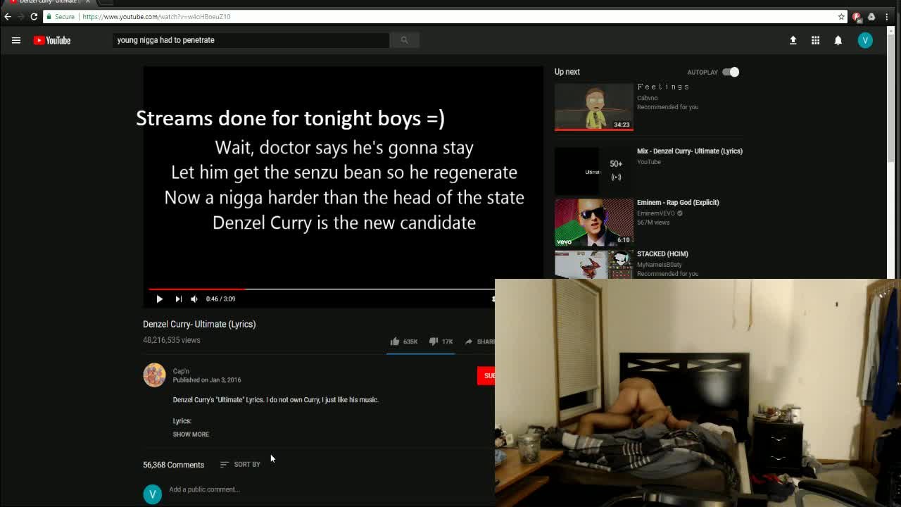 [Crazy wild] Runescape streamer forgets to turn off cam and has sex