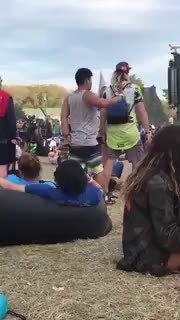 Forced ass eating at Lost Lands! Popped up on my facebook