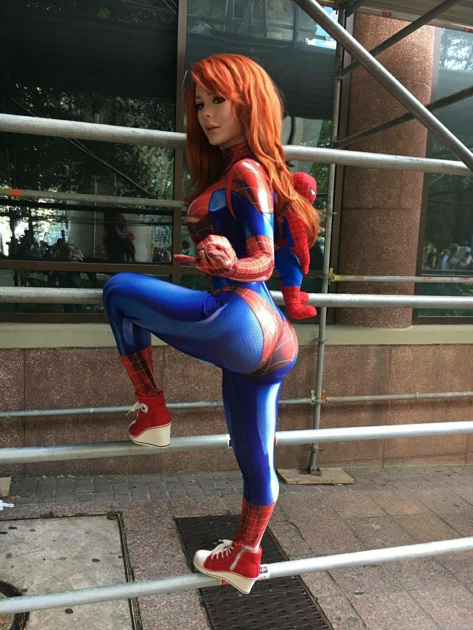 Jenna Lynn Meowri as Mary Jane (Spider Suit ver.)