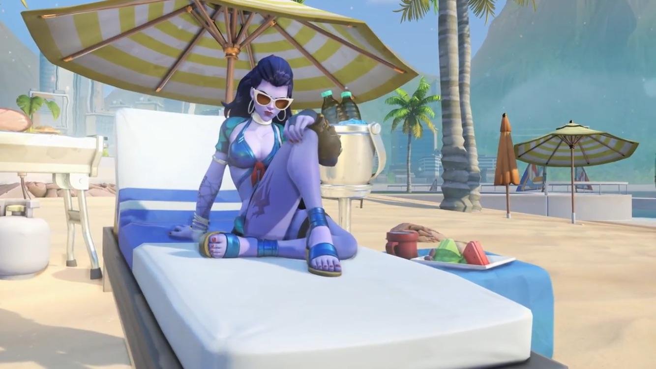 Get ready for a lot of new widow porn (new summer games skin)