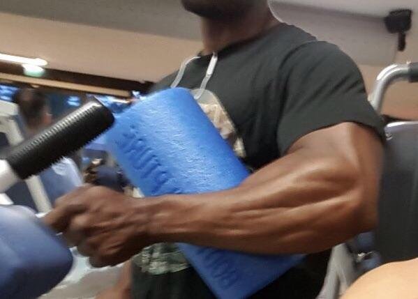The best forearms I have ever seen in person