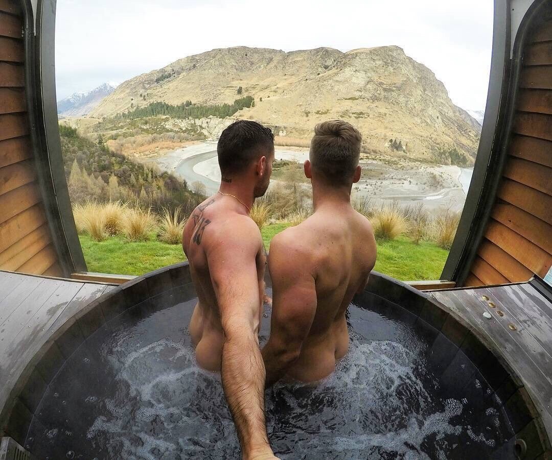 Hot Tub With A View